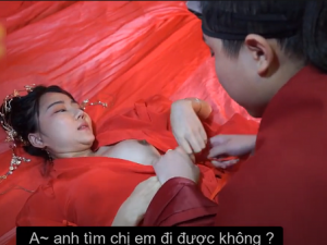 Sư huynh thông dâm với sư muội đêm động phòng